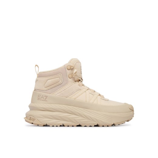 EA7 Emporio Armani Sneakersy Stivale 7X000299 AF18450 MZ244 Beżowy ze sklepu MODIVO w kategorii Buty sportowe męskie - zdjęcie 186200583
