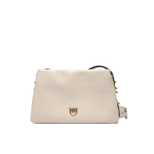PINKO Torebka Triplet Mini AI 25-26 PLTT 105883 A0QO Écru - id: 8053177306767 - marki Pinko - 186200594 PINKO Torebka Triplet Mini AI 25-26 PLTT 105883 A0QO Écru ze sklepu MODIVO w kategorii Listonoszki - zdjęcie 186200594