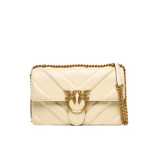 PINKO Torebka Love One Classic Light Dc Al 25-26 PLTT 104549 A2OS Écru ze sklepu MODIVO w kategorii Listonoszki - zdjęcie 186200642