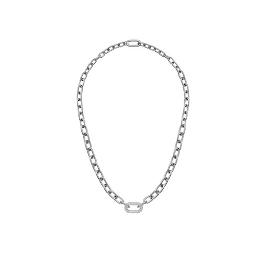 Daniel Wellington Naszyjnik Crystal Link DW00400607 Srebrny ze sklepu MODIVO w kategorii Naszyjniki - zdjęcie 186200680
