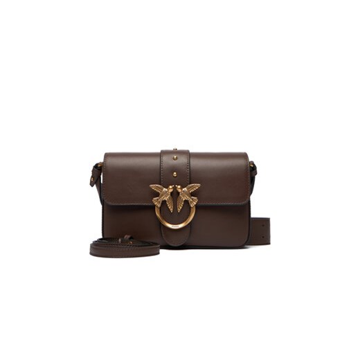 PINKO Torebka Love One Mini Slouchy Fl Al 25-26 104340 A0QO Brązowy Pinko OS MODIVO