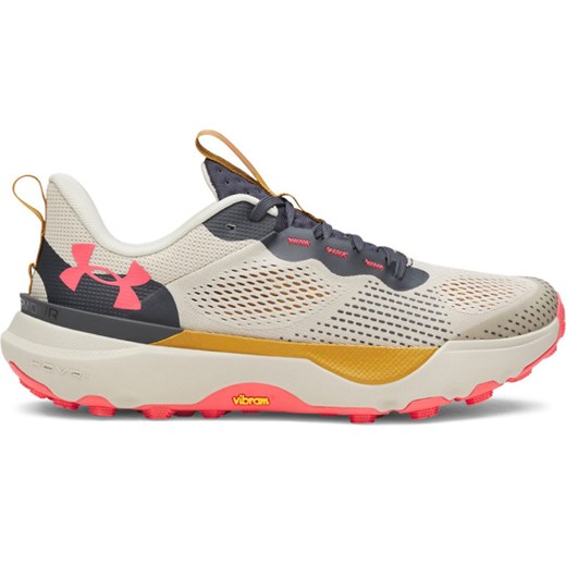 Buty do biegania uniseks Under Armour UA U Infinite Pro Trail - beżowe ze sklepu Sportstylestory.com w kategorii Buty sportowe męskie - zdjęcie 186202063