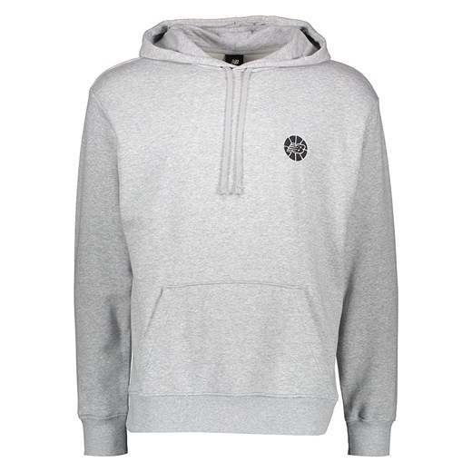 New Balance Bluza "Hoops Essentials" w kolorze szarym New Balance L Limango Polska wyprzedaż