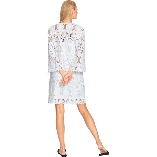 Heine Sukienka w kolorze białym Heine 42 Limango Polska okazja