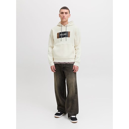 Jack &amp; Jones Bluza w kolorze kremowym ze sklepu Limango Polska w kategorii Bluzy męskie - zdjęcie 186203214