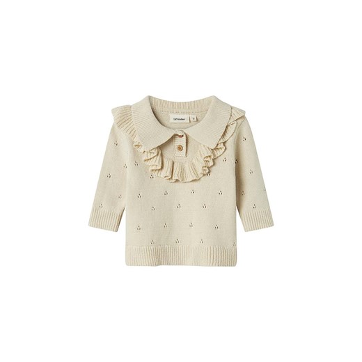 Lil Atelier Sweter w kolorze beżowym ze sklepu Limango Polska w kategorii Odzież dla niemowląt - zdjęcie 186203330