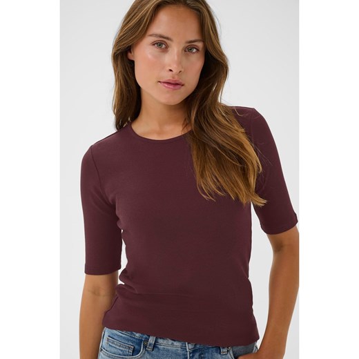 Kaffe Koszulka w kolorze brązowym Kaffe S okazja Limango Polska