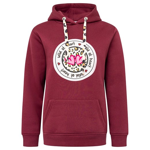 Zwillingsherz Bluza &quot;Kelly&quot; w kolorze bordowym ze sklepu Limango Polska w kategorii Bluzy damskie - zdjęcie 186203524