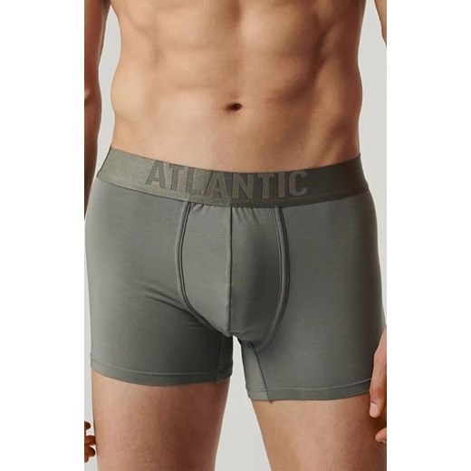Atlantic bokserki męskie MH-1201-KHAKI, Kolor khaki, Rozmiar L, ATLANTIC ze sklepu Intymna w kategorii Majtki męskie - zdjęcie 186203842