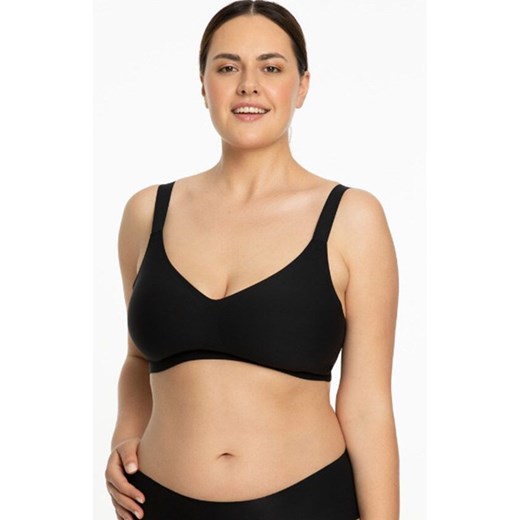 Czarny biustonosz miękki soft Jelly Bra Comfort, Kolor czarny, Rozmiar L, Julimex ze sklepu Intymna w kategorii Biustonosze - zdjęcie 186204290