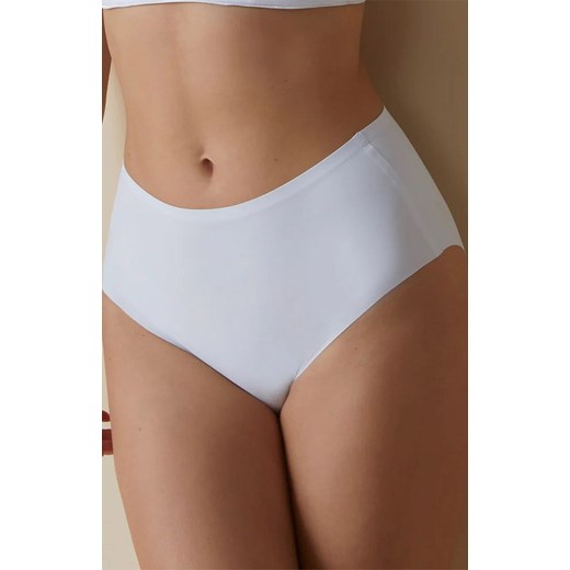 Figi z wysokim stanem białe Maxi Braga 503, Kolor biały, Rozmiar 2XL, Selene ze sklepu Intymna w kategorii Majtki damskie - zdjęcie 186204691