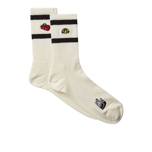 Skarpetki unisex The North Face Everyday Crew Icons 0A8EGMQLI1 - białe ze sklepu streetstyle24.pl w kategorii Skarpetki męskie - zdjęcie 186204801