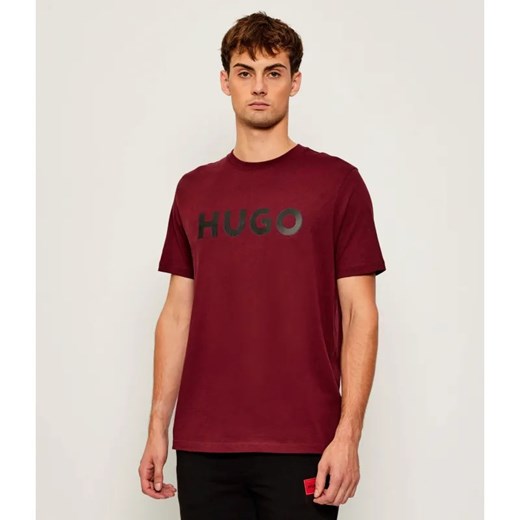HUGO T-shirt Dulivio | Regular Fit ze sklepu Gomez Fashion Store w kategorii T-shirty męskie - zdjęcie 186204913