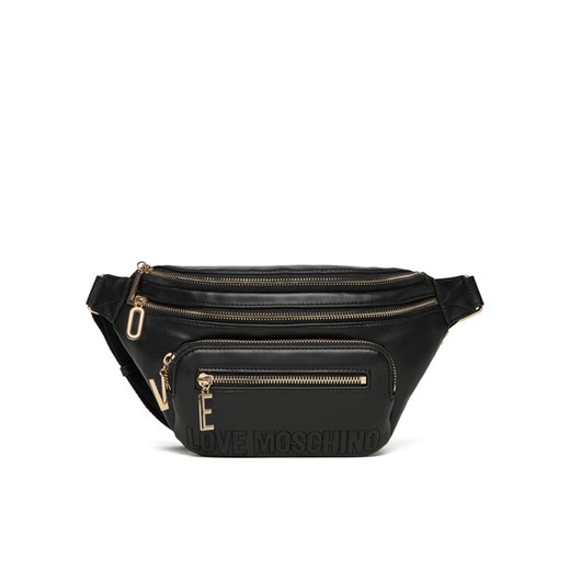 Saszetka nerka LOVE MOSCHINO JC4347PP0NKA0000 Czarny ze sklepu eobuwie.pl w kategorii Nerki - zdjęcie 186205762