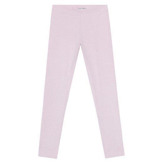 United Colors Of Benetton Legginsy 3MT1CF02G Fioletowy Slim Fit ze sklepu MODIVO w kategorii Spodnie dziewczęce - zdjęcie 186205900