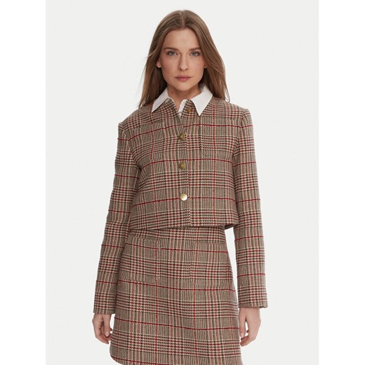 Tommy Hilfiger Marynarka WW0WW46752 Beżowy Regular Fit ze sklepu MODIVO w kategorii Marynarki damskie - zdjęcie 186205920