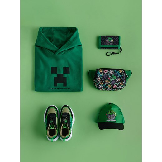 Reserved - Bluza Minecraft - zielony ze sklepu Reserved w kategorii Bluzy chłopięce - zdjęcie 186207631