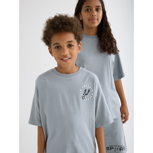 Reserved - Komplet San Antonio Spurs NBA - jasnoszary ze sklepu Reserved w kategorii Piżamy dziecięce - zdjęcie 186208501