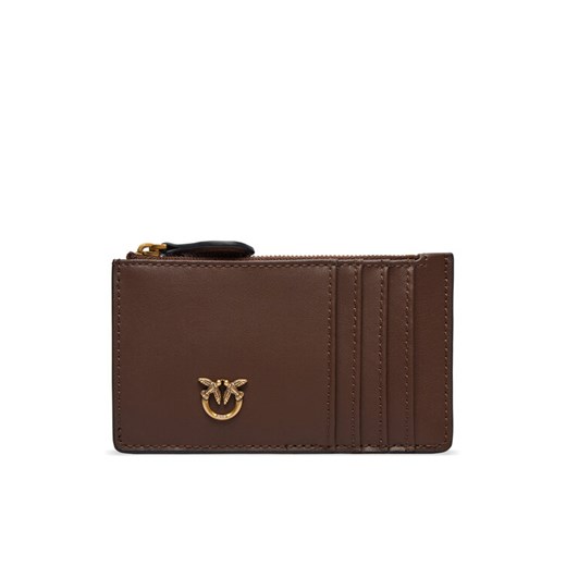 PINKO Etui na karty kredytowe Airone Cardholder. AI 23-24 PCPL 100251 A0GK Brązowy ze sklepu MODIVO w kategorii Etui - zdjęcie 186209932