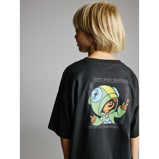 Reserved - T-shirt Brawl Stars - czarny ze sklepu Reserved w kategorii T-shirty chłopięce - zdjęcie 186210913