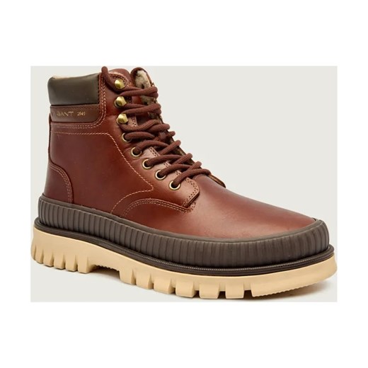 Gant Skórzane buty wysokie Nebrada ze sklepu Gomez Fashion Store w kategorii Buty zimowe męskie - zdjęcie 186211002