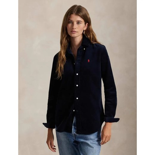 POLO RALPH LAUREN Sztruksowa koszula | Slim Fit | stretch ze sklepu Gomez Fashion Store w kategorii Koszule damskie - zdjęcie 186211073