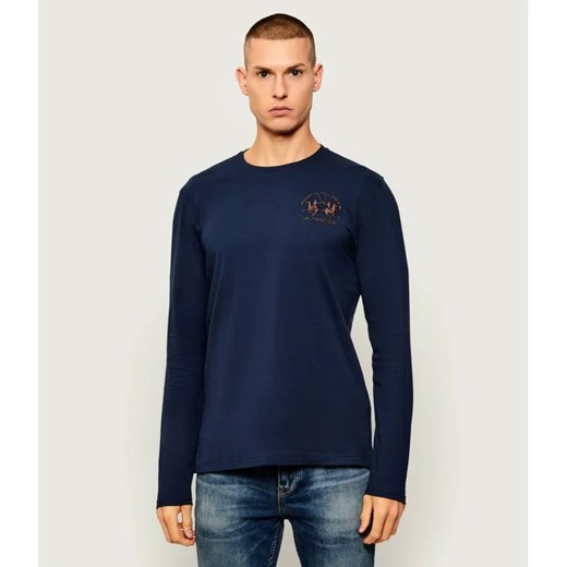 La Martina Longsleeve | Regular Fit ze sklepu Gomez Fashion Store w kategorii T-shirty męskie - zdjęcie 186211152