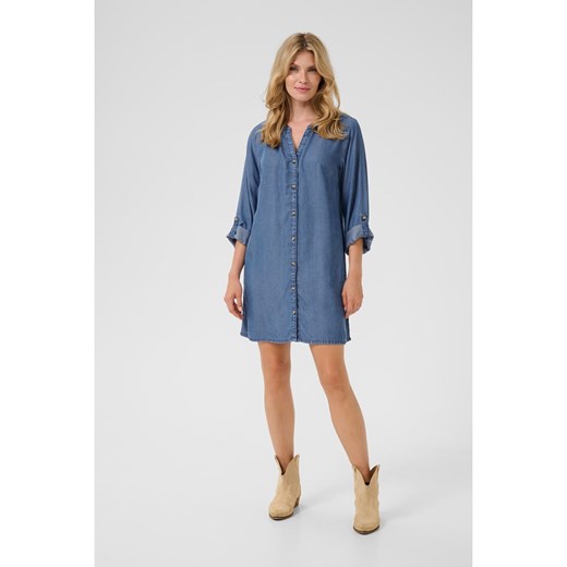 Kaffe Tunika w kolorze niebieskim ze sklepu Limango Polska w kategorii Bluzki damskie - zdjęcie 186212021