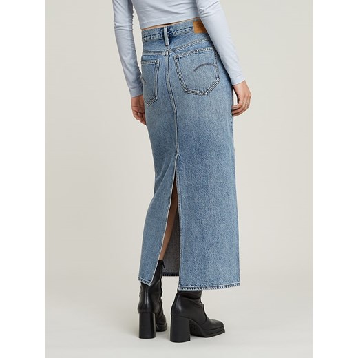 G-Star Spódnica dżinsowa w kolorze błękitnym W27 wyprzedaż Limango Polska