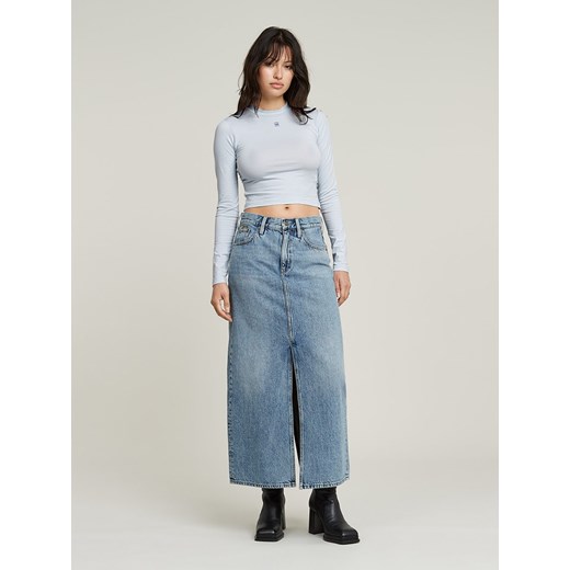 G-Star Spódnica dżinsowa w kolorze błękitnym W31 Limango Polska promocja