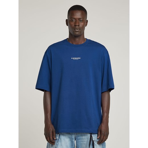 G-Star Koszulka w kolorze niebieskim ze sklepu Limango Polska w kategorii T-shirty męskie - zdjęcie 186212093
