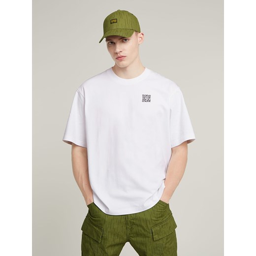 G-Star Koszulka w kolorze białym ze sklepu Limango Polska w kategorii T-shirty męskie - zdjęcie 186212100