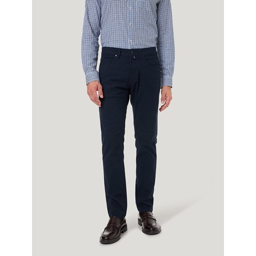 Pierre Cardin Spodnie sztruksowe "Lyon" w kolorze granatowym Pierre Cardin W38/L32 Limango Polska wyprzedaż