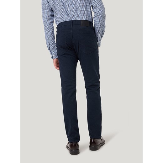 Pierre Cardin Spodnie sztruksowe "Lyon" w kolorze granatowym Pierre Cardin W35/L32 wyprzedaż Limango Polska