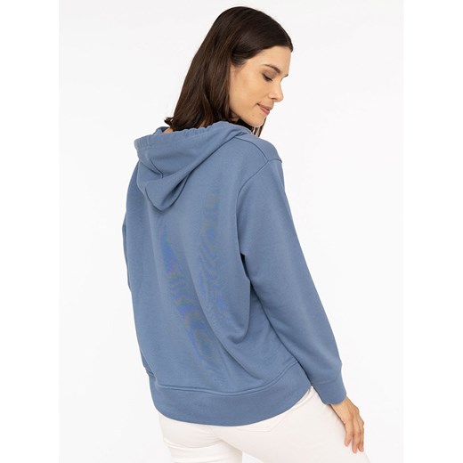 Zwillingsherz Bluza &quot;Smile&quot; w kolorze niebieskim Zwillingsherz L/XL wyprzedaż Limango Polska