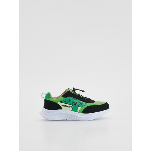 Reserved - Buty Minecraft - zielony ze sklepu Reserved w kategorii Buty sportowe dziecięce - zdjęcie 186212752