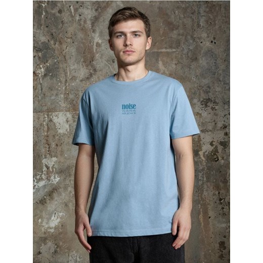 Sinsay - Koszulka z krótkim rękawem - niebieski ze sklepu Sinsay w kategorii T-shirty męskie - zdjęcie 186214114