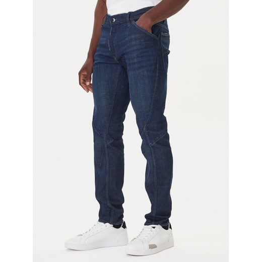 G-Star Raw Jeansy Kitoh 3D D27395-D441 Granatowy Slim Fit ze sklepu MODIVO w kategorii Spodnie męskie - zdjęcie 186214642