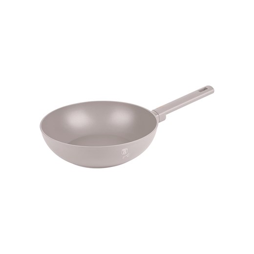 Berlinger Haus Patelnia wok &quot;Taupe Collection&quot; w kolorze szarobrązowym - Ø 28 cm ze sklepu Limango Polska w kategorii Garnki - zdjęcie 186215174