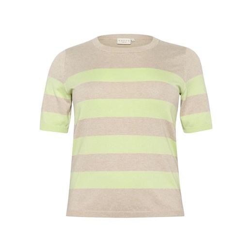 KAFFE curve Sweter w kolorze beżowo-zielonym ze sklepu Limango Polska w kategorii Swetry damskie - zdjęcie 186215322