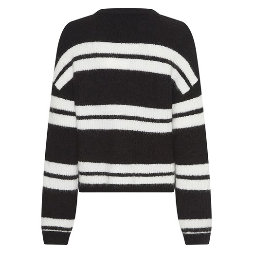 MOSS COPENHAGEN Sweter w kolorze czarno-białym Moss Copenhagen M/L promocja Limango Polska