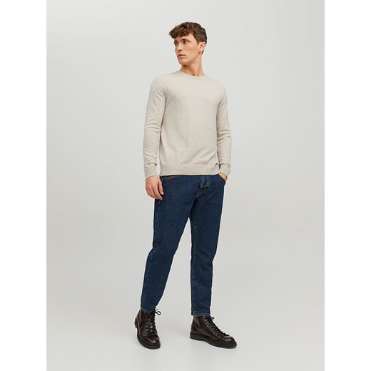 Jack &amp; Jones Sweter w kolorze kremowym Jack & Jones L okazja Limango Polska