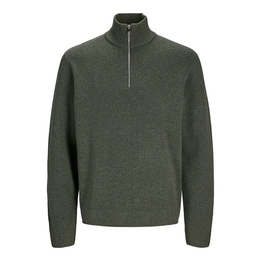 Jack & Jones Sweter "Milano" w kolorze ciemnozielonym - id: 17671836 - marki Jack & Jones - 186215570 Jack & Jones Sweter "Milano" w kolorze ciemnozielonym ze sklepu Limango Polska w kategorii Swetry męskie - zdjęcie 186215570