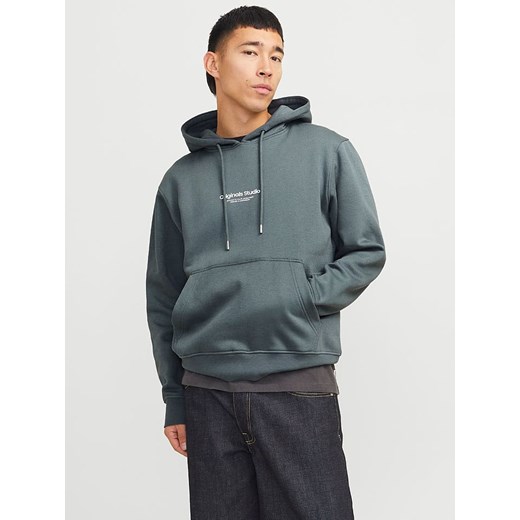 Jack &amp; Jones Bluza w kolorze niebieskim ze sklepu Limango Polska w kategorii Bluzy męskie - zdjęcie 186215622