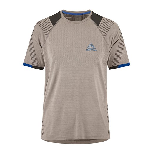 Craft Koszulka &quot;PRO Trail Fuseknit&quot; w kolorze beżowym do biegania ze sklepu Limango Polska w kategorii T-shirty męskie - zdjęcie 186215750