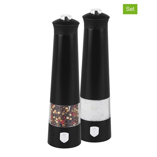 Berlinger Haus 2-częściowy zestaw młynków w kolorze czarnym ze sklepu Limango Polska w kategorii Młynki do soli i pieprzu - zdjęcie 186216620