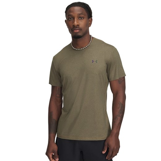 Under Armour Koszulka sportowa w kolorze khaki ze sklepu Limango Polska w kategorii T-shirty męskie - zdjęcie 186216923