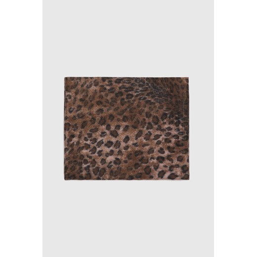 Szal w panterkę brązowy ONE SIZE Moodo.pl