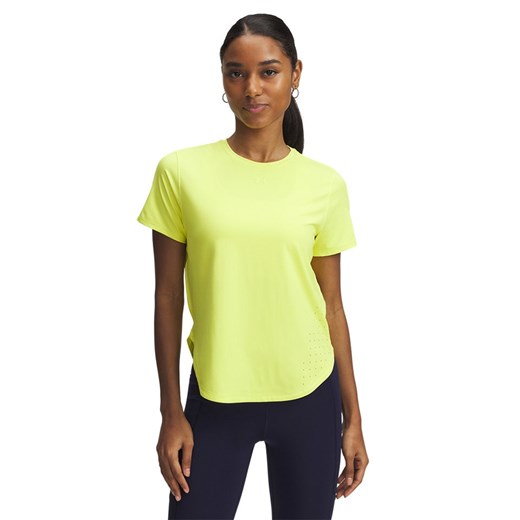Under Armour Koszulka sportowa w kolorze zielonym ze sklepu Limango Polska w kategorii Bluzki damskie - zdjęcie 186218502