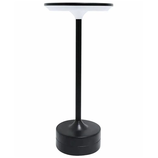 Czarna lampa stołowa na USB F8-R78 ze sklepu Edinos.pl w kategorii Lampy stołowe - zdjęcie 186218770